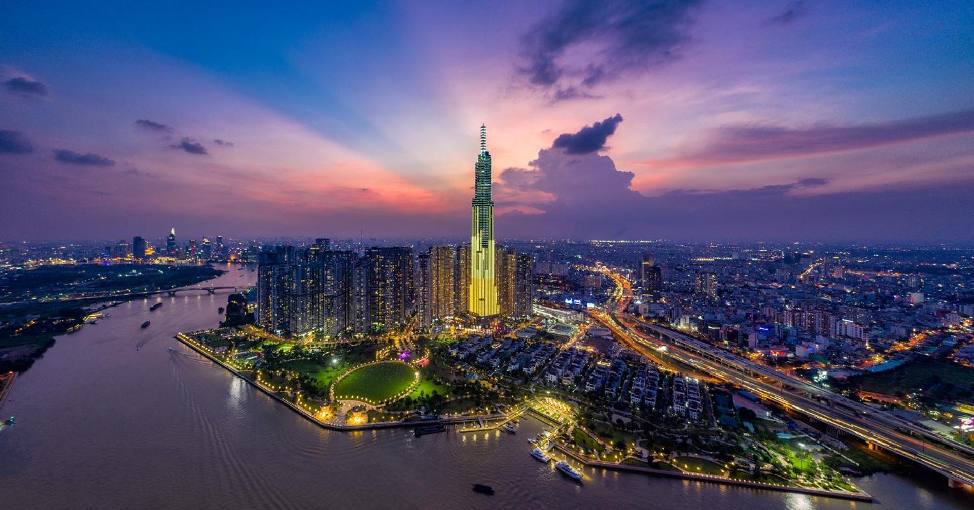 Vinhomes Central Park Apartments - The Central -The Park -The Landmark Ho Chi Minh City Bagian luar foto